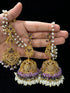 Noratan jhumke tika
